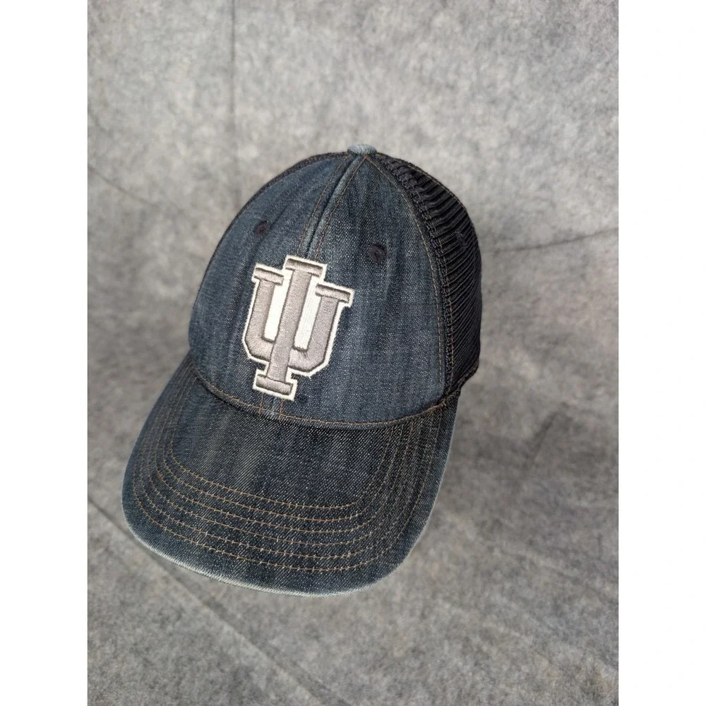 Indiana Hoosiers | NCAA | Navy | Top of the‎ World | Script | Memory Fit